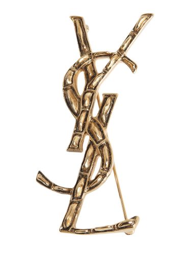 Spilla coccodrillo cassandre - saint laurent - Modalova