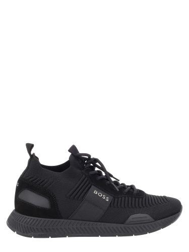 Sneaker "titanium runn" con logo - boss - Modalova