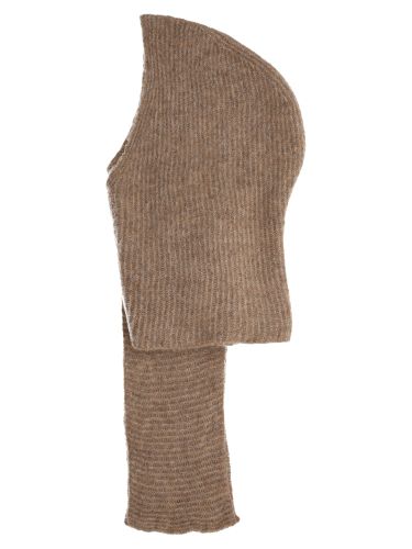 Sciarpa con cappuccio in misto lana - maison kitsuné - Modalova