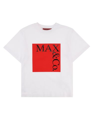 T-shirt a manica corta con logo - max & co. - Modalova