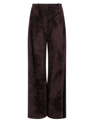 Alysi pantalone a coste in velluto - alysi - Modalova