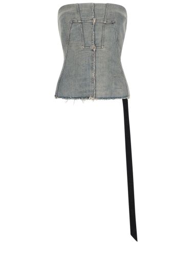 Top "splintered bustier" - rick owens drkshdw - Modalova