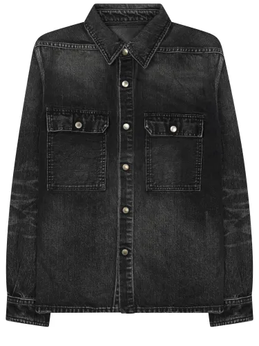 Overshirt cropped - rick owens drkshdw - Modalova