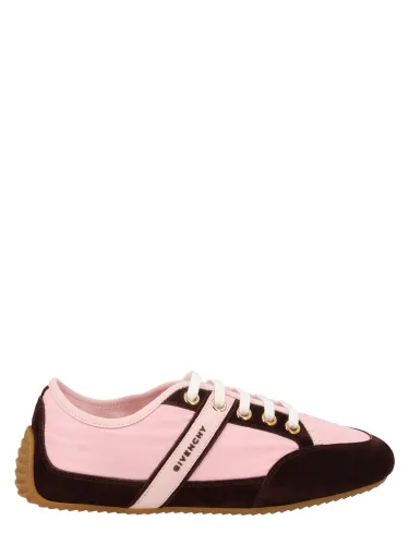 Sneaker slim con dettagli in suede - givenchy - Modalova