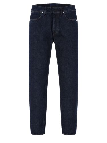 Jeans in denim di cotone - stone island - Modalova