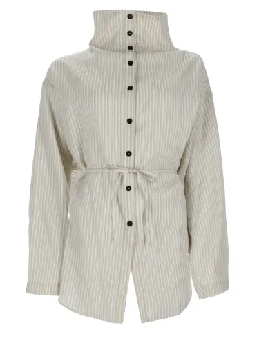 Alysi camicia con collo alto - alysi - Modalova