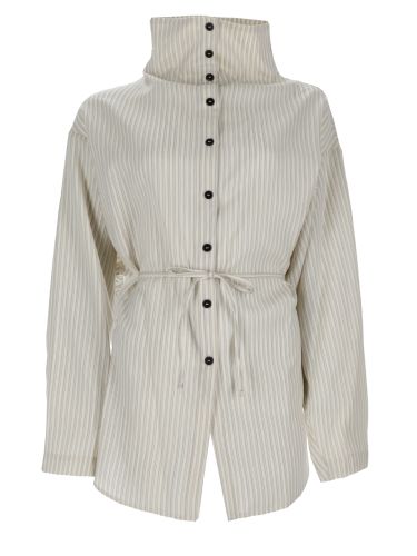 Alysi camicia con collo alto - alysi - Modalova