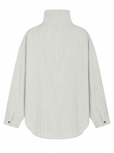 Alysi camicia con collo alto - alysi - Modalova