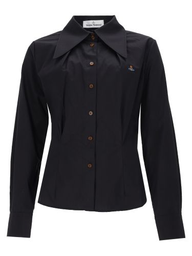 Camicia "violin" con logo - vivienne westwood - Modalova