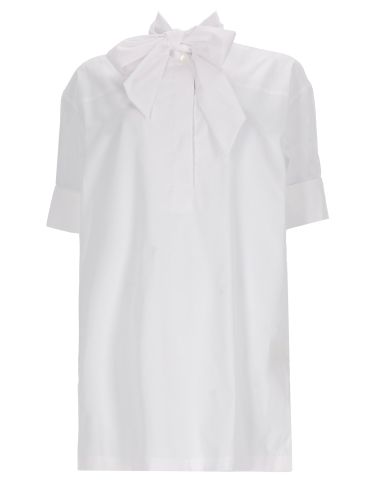 Camicia con dettaglio sciarpa - dries van noten - Modalova