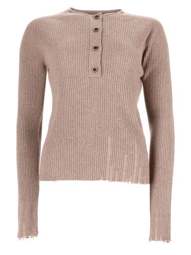 Maglia "henley" in cashmere - uma wang - Modalova
