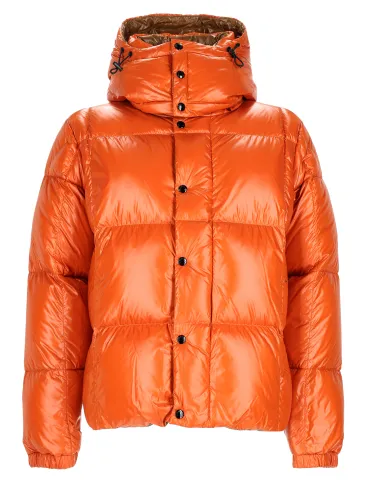 Piumino corto "parana" con cappuccio - moncler - Modalova