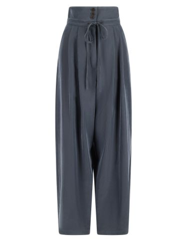 Pantalone a vita alta con fascia - alysi - Modalova
