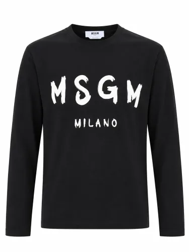 Msgm t-shirt con logo - msgm - Modalova