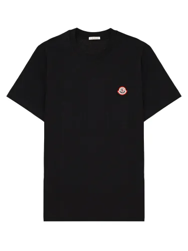 Moncler t-shirt con patch logo - moncler - Modalova