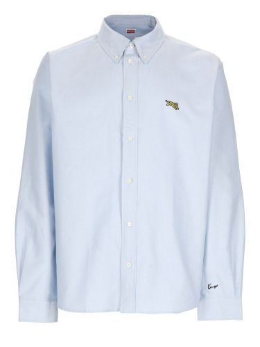 Camicia casual in cotone oxford - kenzo - Modalova