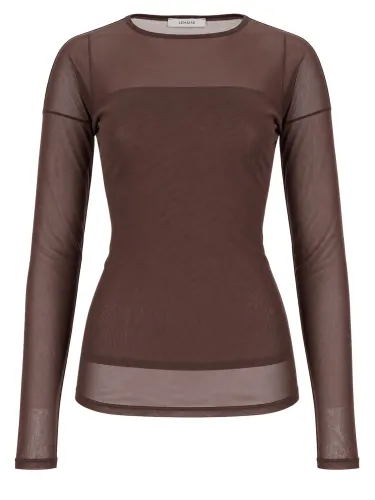Lemaire top in jersey a rete - lemaire - Modalova