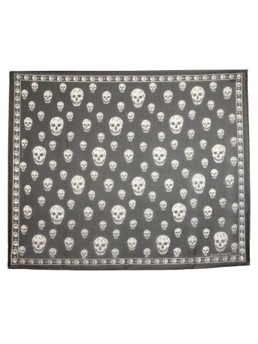 Foulard skull classico - alexander mcqueen - Modalova