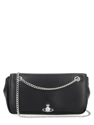 Borsa a tracolla con logo - vivienne westwood - Modalova