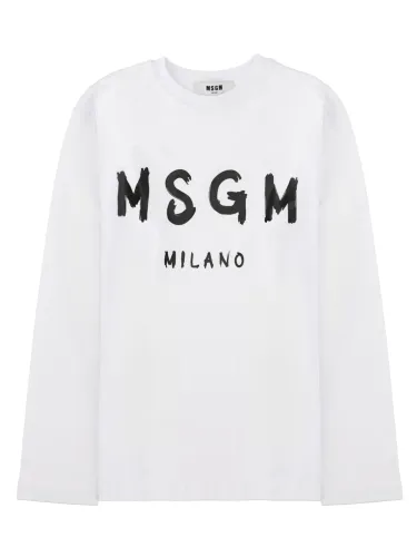 Msgm t-shirt con logo - msgm - Modalova