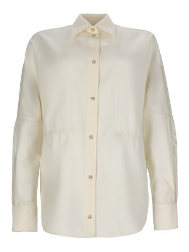 Moncler camicia in lana e nylon - moncler - Modalova