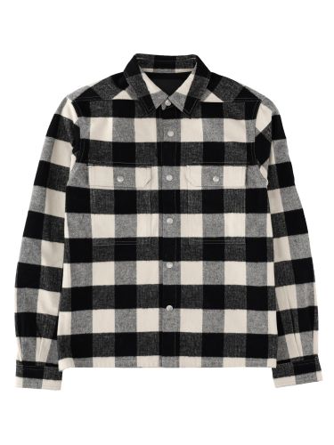 Overshirt in cotone - rick owens drkshdw - Modalova