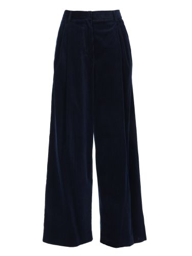 Pantalone "corona" in velluto a coste - s max mara - Modalova