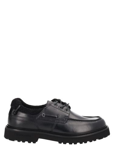 Woolrich stringata in pelle - woolrich - Modalova