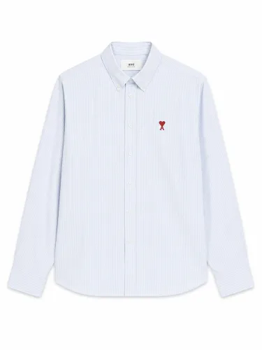 Ami paris camicia con logo - ami paris - Modalova