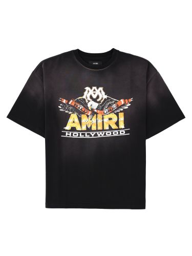 Amiri t-shirt con logo e stampa - amiri - Modalova