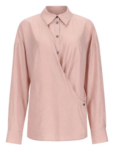 Lemaire camicia "twisted" in seta - lemaire - Modalova