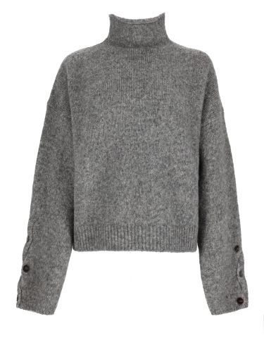 Alysi maglia in alpaca a collo alto - alysi - Modalova