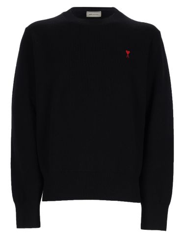 Ami paris maglia con logo - ami paris - Modalova