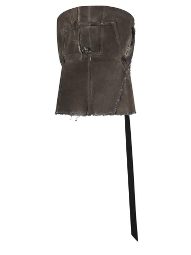 Top "splintered bustier" - rick owens drkshdw - Modalova