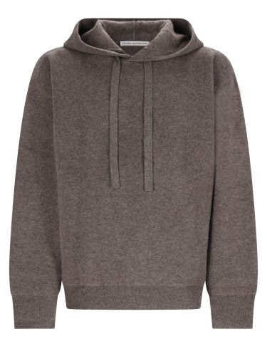 Maglia in lana e cashmere con cappuccio - studio nicholson - Modalova