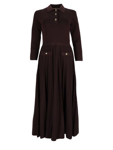 Abito midi "polo flare" - michael by michael kors - Modalova