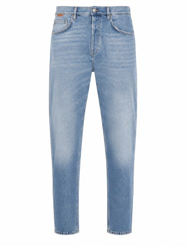 Pantalone in denim di cotone - lardini - Modalova