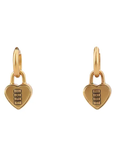 Orecchini "heart padlock" - marc jacobs - Modalova