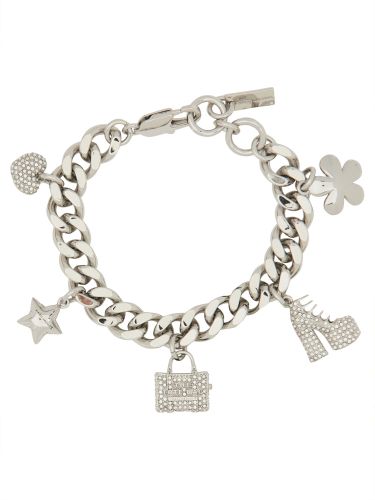 Bracciale "the pave mini icon charm" - marc jacobs - Modalova