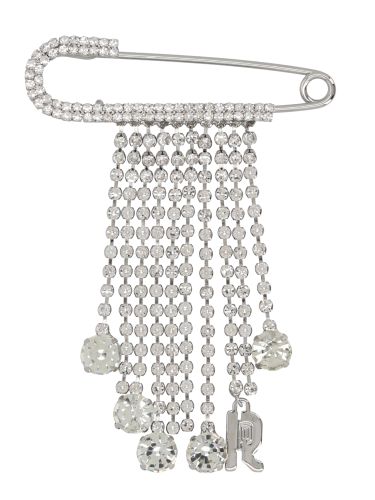 Rabanne spilla con strass - rabanne - Modalova