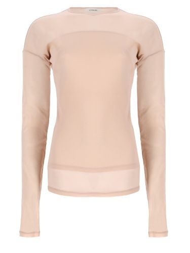 Lemaire top in jersey a rete - lemaire - Modalova