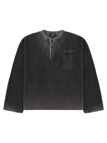 Represent maglia "henley" in cotone - represent - Modalova
