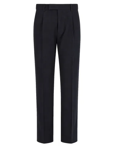 Pantalone in cotone e cashmere - zegna - Modalova