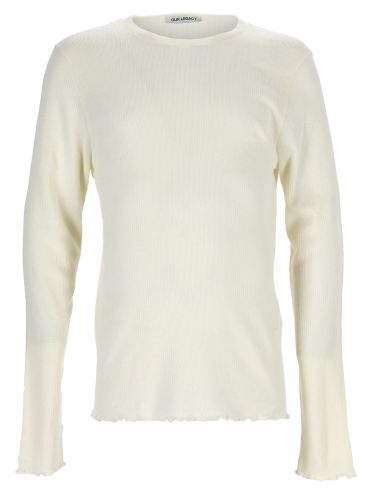 T-shirt a manicia lunga in misto cotone - our legacy - Modalova