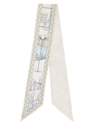 Cravatta a nastro "the pool" - tory burch - Modalova