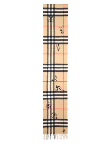 Burberry sciarpa "check mates" - burberry - Modalova