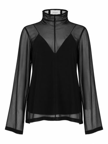 Blusa in seta con sottoveste - sportmax - Modalova