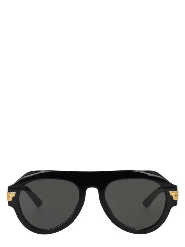 Occhiale da sole aviator - bottega veneta - Modalova