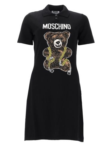 Moschino mini abito "teddy" - moschino - Modalova