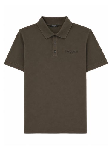 Balmain polo con logo - balmain - Modalova